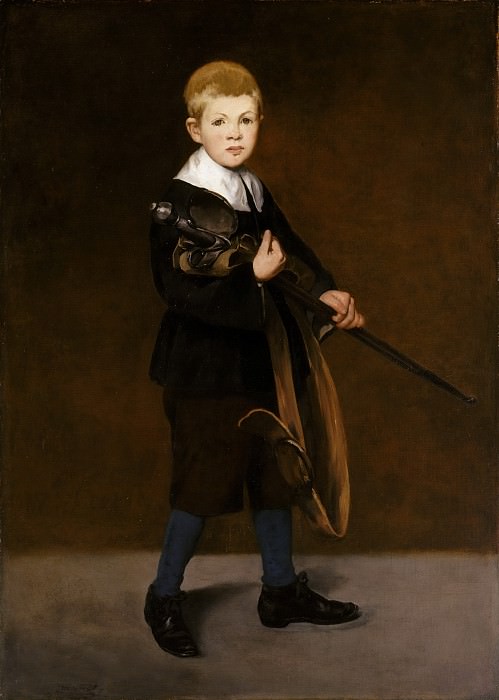Мальчик с мечом картина