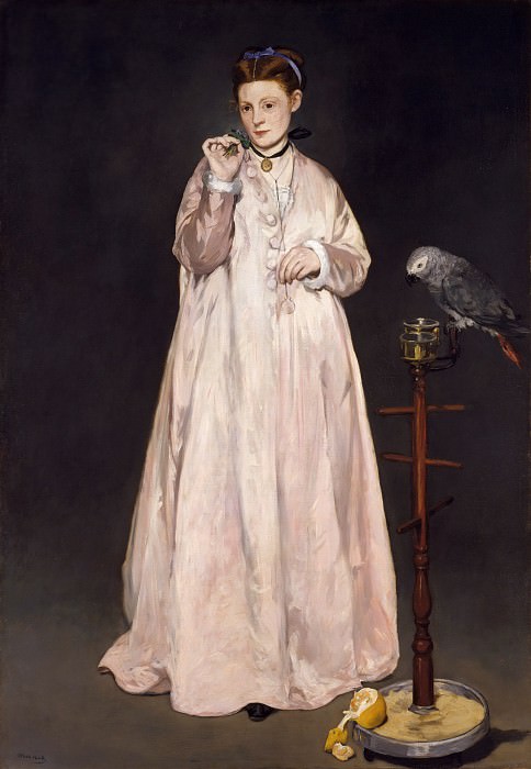 Молодая девушка в 1866 году картина