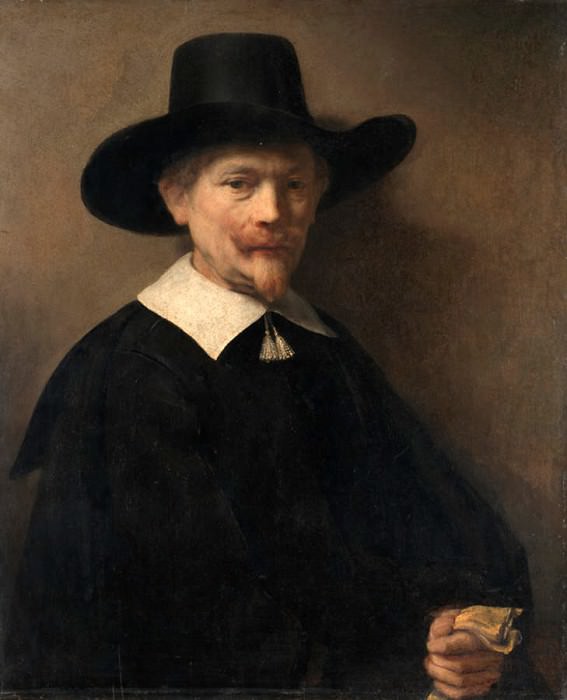 Портрет мужчины с перчатками (приписывается) картина