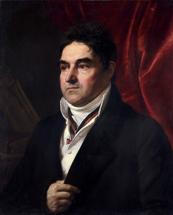Портрет сенатора Василия Семеновича Хвостова картина