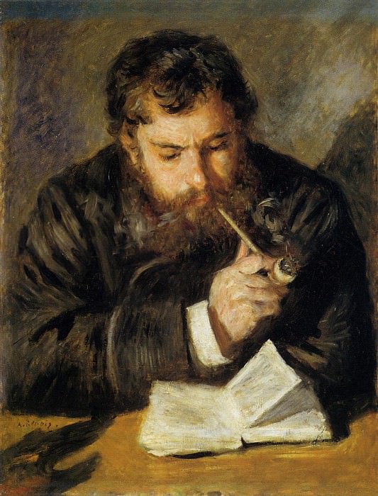 Клод Моне (также известен как Читатель) – 1873-74 картина