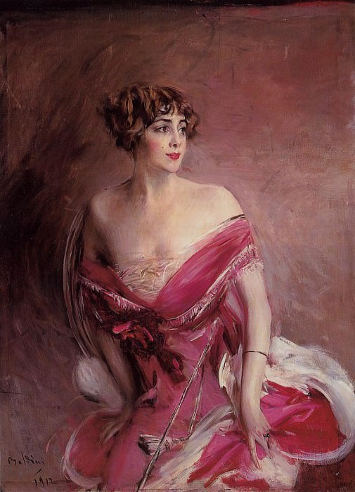 Портрет мадмуазель де Гиллеспи – госпожи де Биарриц картина