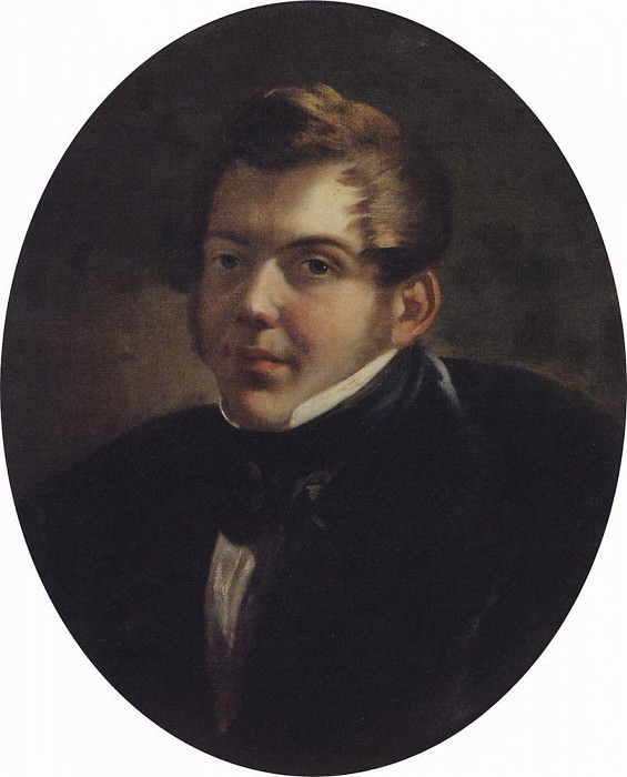Портрет архитектора М. О. Лопыревского. 1836 картина