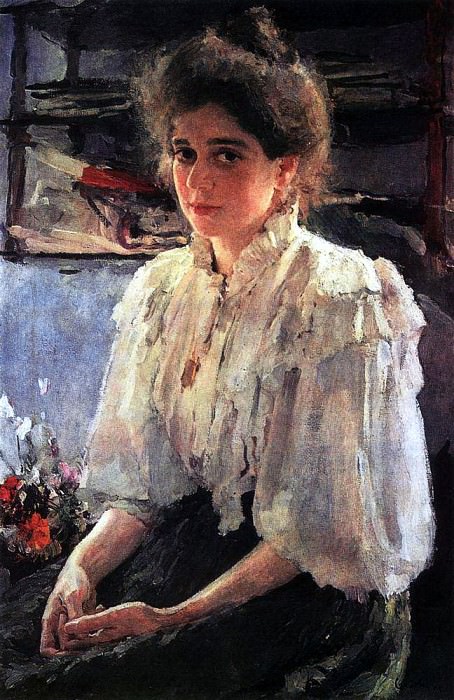 Портрет М. Я. Львовой. 1895 картина
