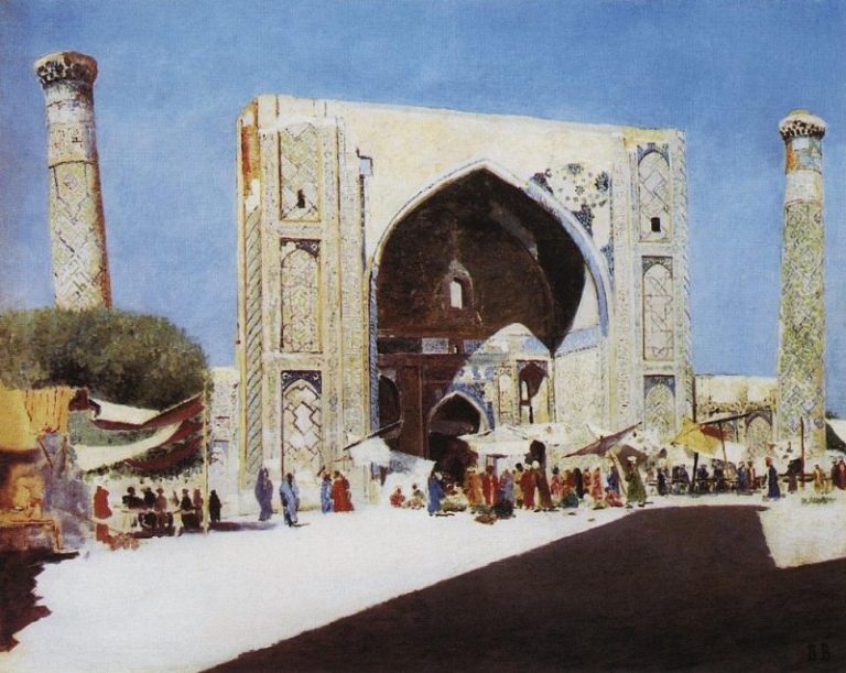 Самарканд. 1869-1870 картина