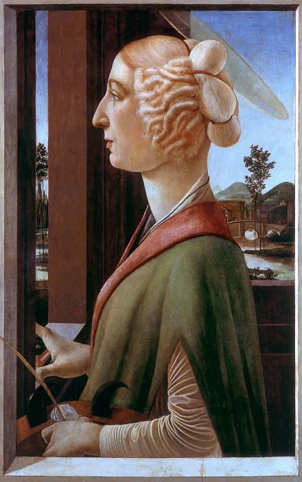 Святая Екатерина (портрет Екатерины Сфорца в образе ее святой покровительницы?) картина