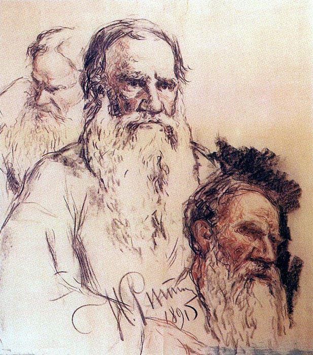 Этюды Л. Н. Толстого картина