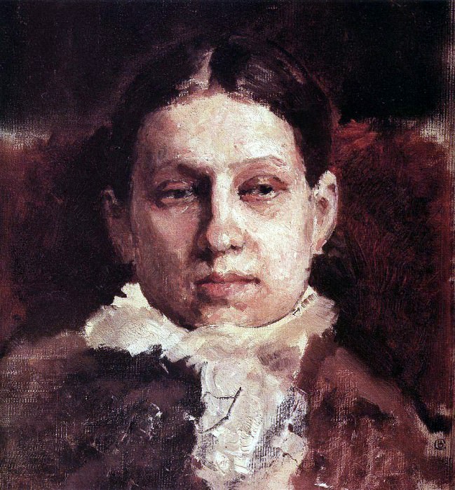 Портрет В. А. Репиной. 1881 картина
