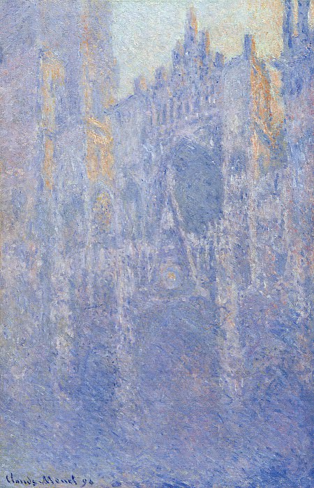 Руанский собор, Портал, Утренний туман картина