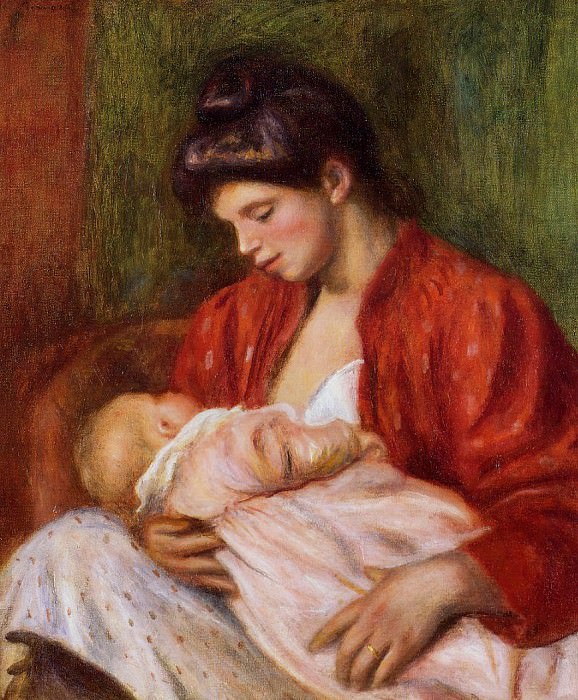 Молодая мать – 1898 (Частная коллекция) картина