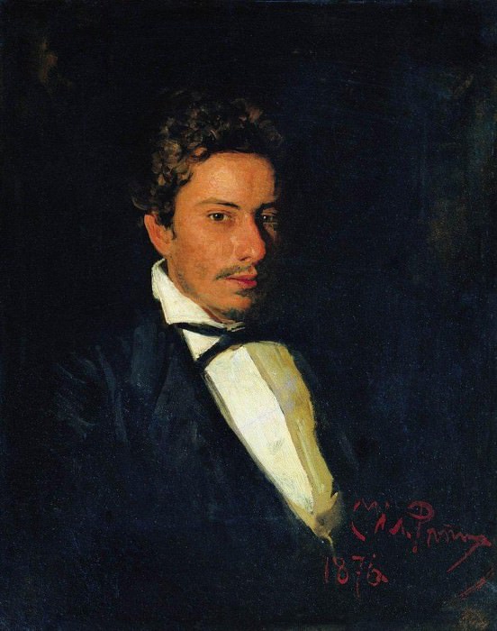 Портрет В. Е. Репина, музыканта, брата художника картина