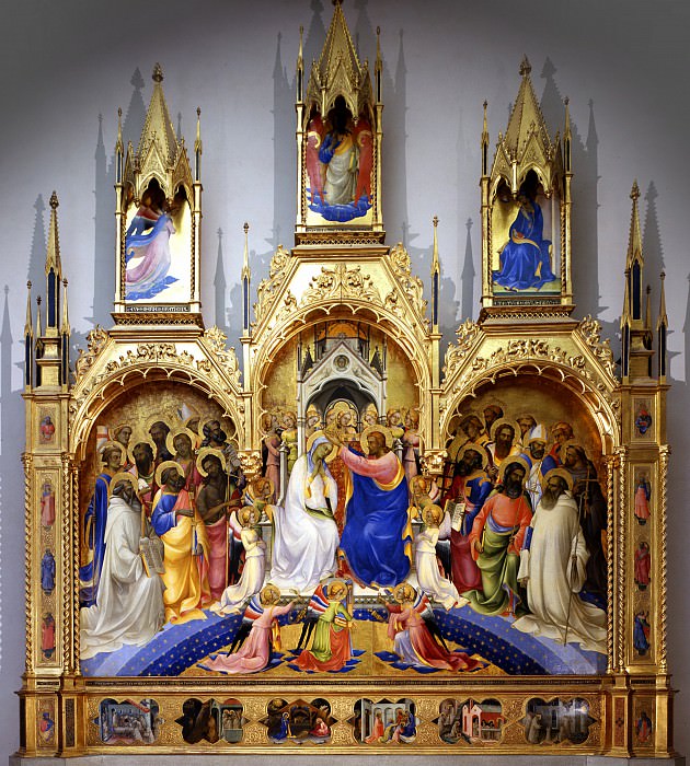 Монако, Лоренцо – Коронование Девы Марии картина