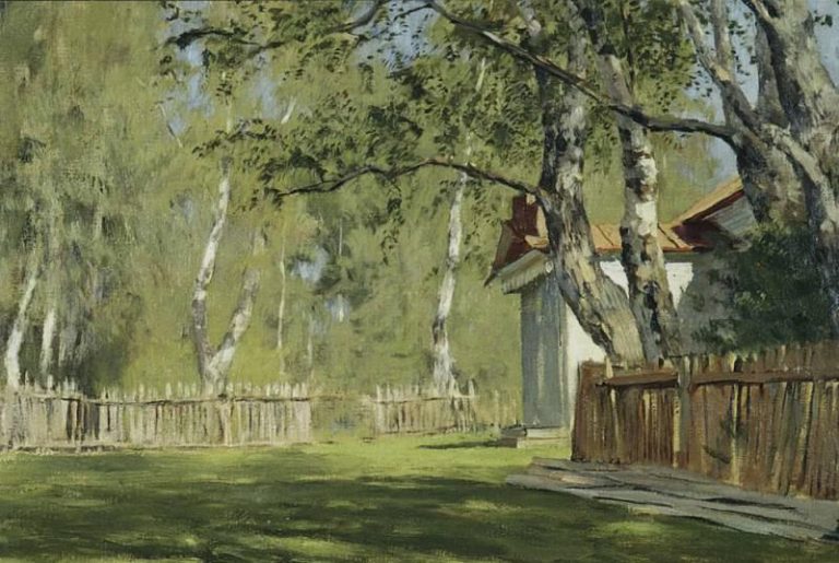 Солнечный день. 1898 картина