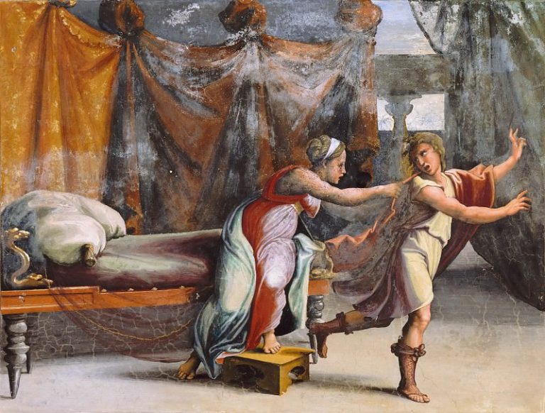 Иосиф и жена Потифара картина