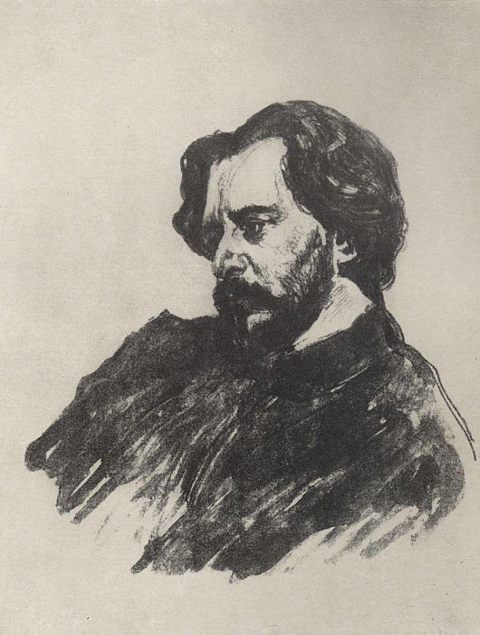 Портрет Л. Н. Андреева2. 1907 картина