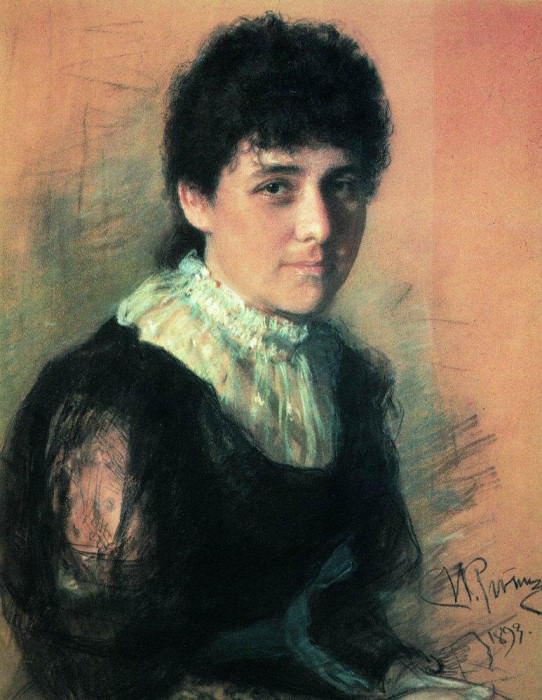 Портрет скульптора Е. П. Тархановой- Антокольской картина