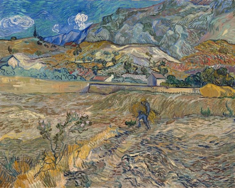 Пейзаж в Сен-Реми картина