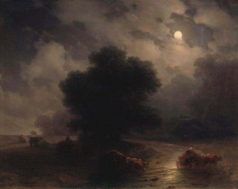 Ночь на Украине 1871 картина