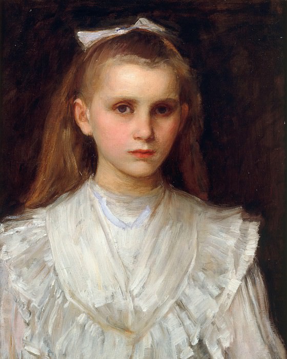 Портрет девочки картина