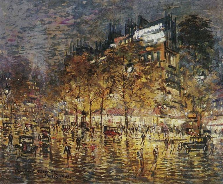 Париж. 1933 картина