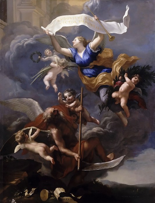 Бальтазаре Франческини – Триумф эпохи Людовика XIV картина