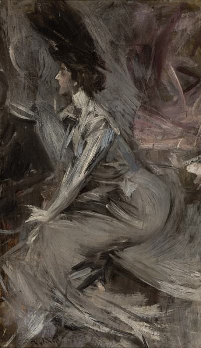 Сидящая дама – Разговор, 1904, 05 картина
