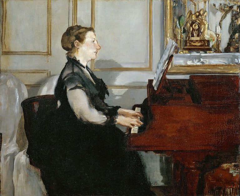 Мадам Мане за фортепиано картина