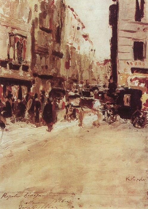 Милан. 1888 картина