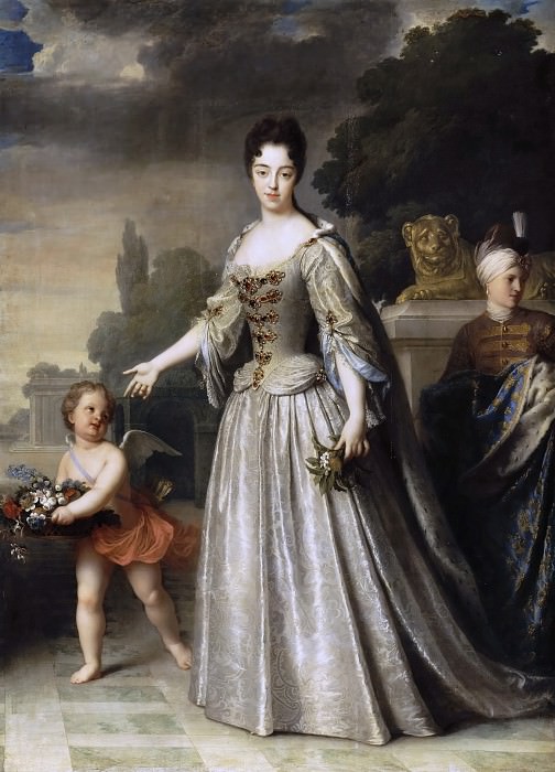 Жан-Батист Сантерр – Мария-Аделаида Савойская, герцогиня Бургундская картина
