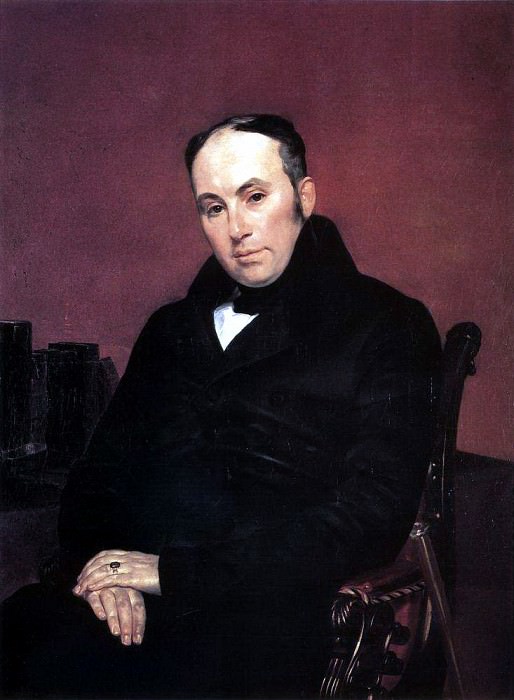 Портрет поэта В. А. Жуковского. 1837 картина