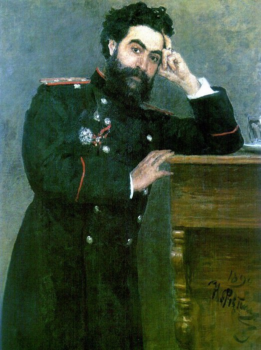 Портрет И. Р. Тарханова картина