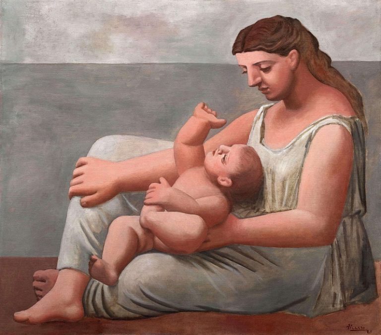 Мать и дитя картина