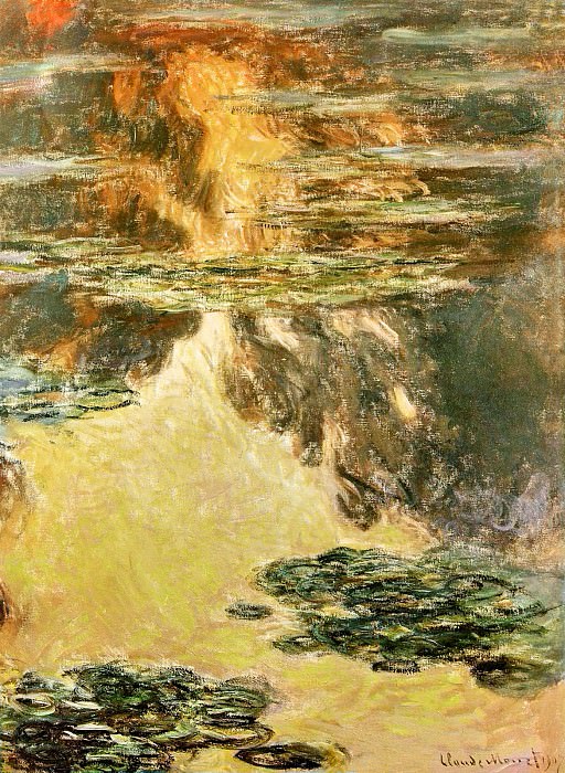 Кувшинки, 1907 04 картина