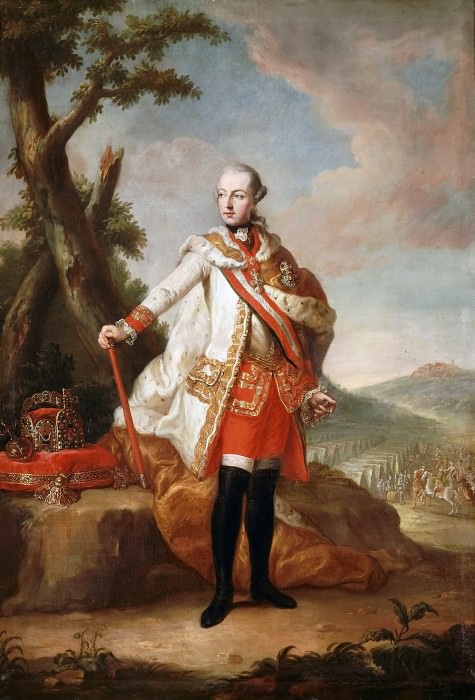 Марон, Антон фон – Портрет Иосифа II (1741-1790), императора австрийского, с орденом золотого руна картина