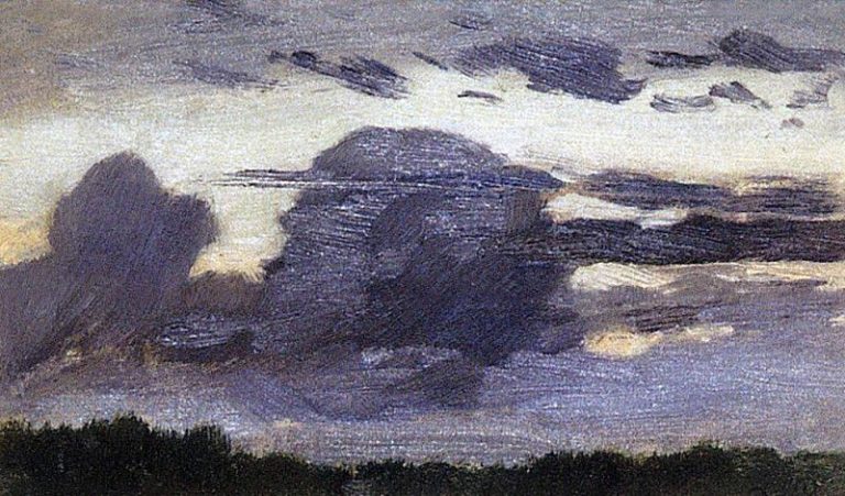 Облака2. 1880-1890-е картина