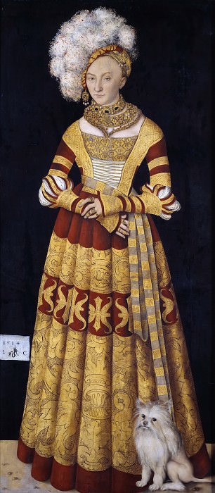 Лукас Кранах I – Екатерина, герцогиня Мекленбургская картина