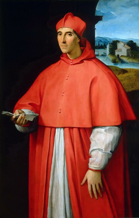 Портрет кардинала Алессандро Фарнезе картина