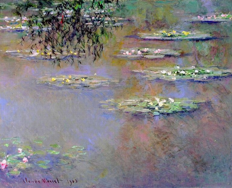 Водяные лилии, 1903 01 картина