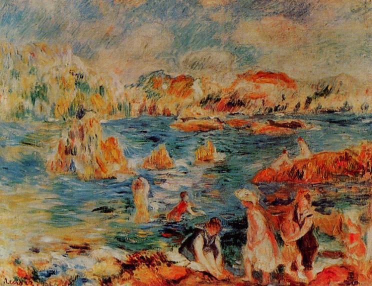 Пляж на Гернси – 1882 г картина