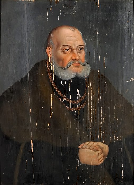 Последователь Лукаса Кранаха I – Портрет маркграфа Георга Бранденбургского картина