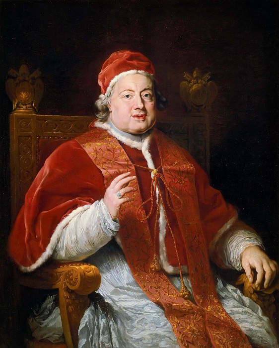 Римская школа – Папа Клемент XIII картина