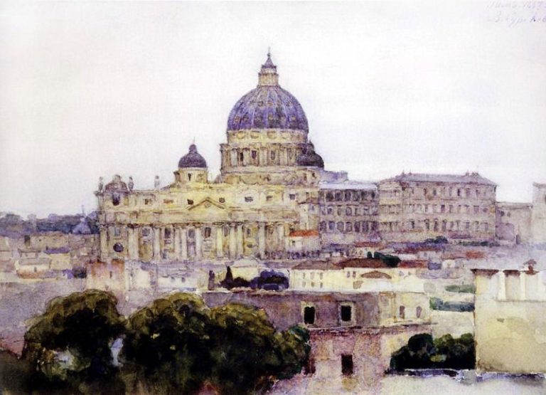 Собор Святого Петра в Риме картина