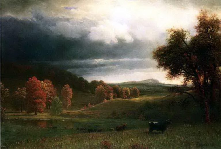 Осенний пейзаж, Катскиллс картина
