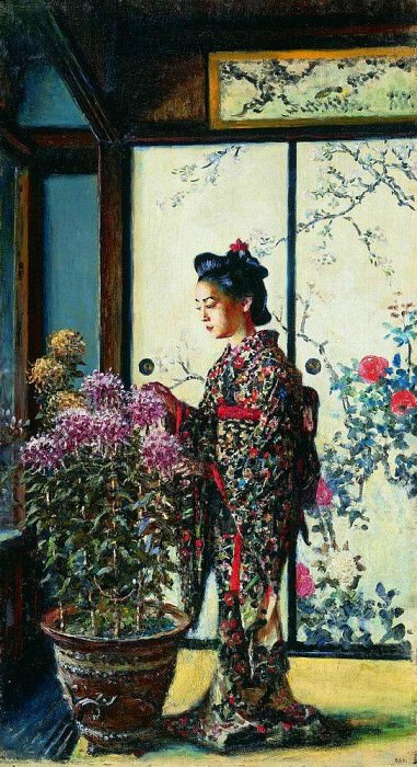 Японка. 1903 картина