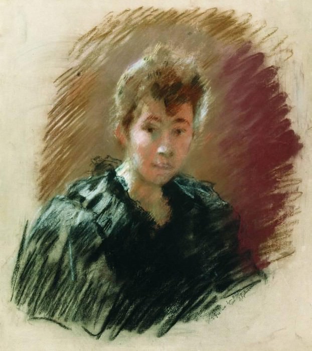 Портрет С. П. Кувшинниковой. 1894 картина