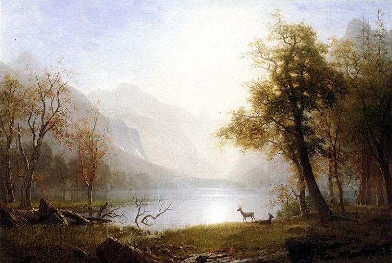 Долина в Кингс-Каньоне картина