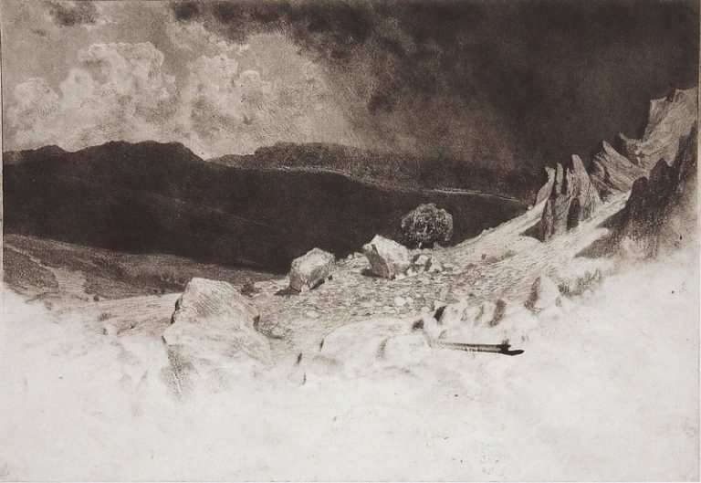 Крым. 1886 28х31 картина