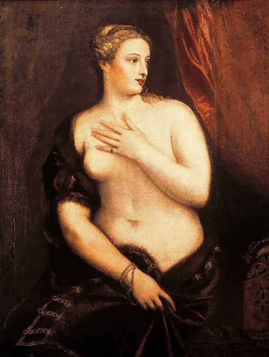 Венера с зеркалом картина