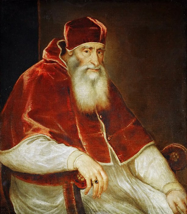 Папа Павел III Фарнезе картина