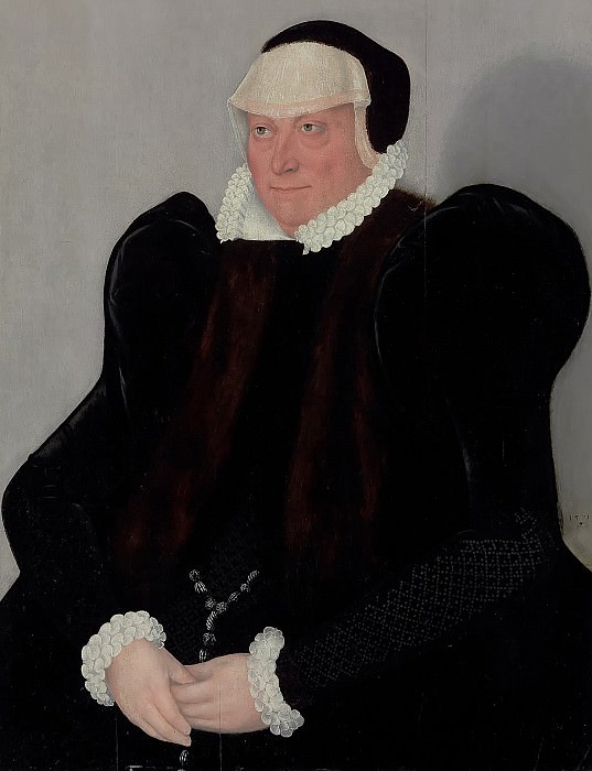 Лукас Кранах II – Портрет Доротеи фон Дерен картина